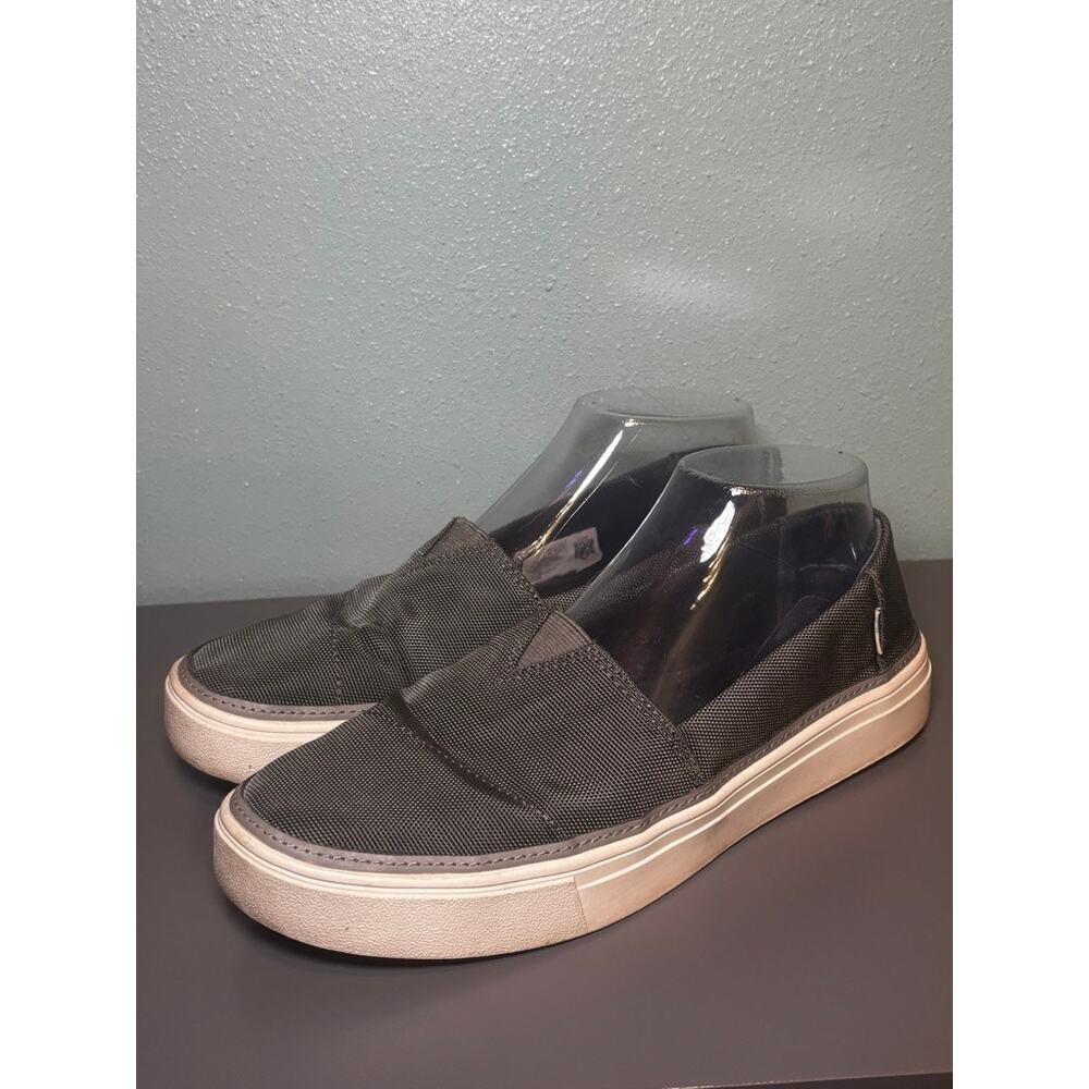 Toms‎ Women's Parker Slip On Sneaker Shoe Woven Fabric Dust Gray Size 7.5 - Picture 3 of 7